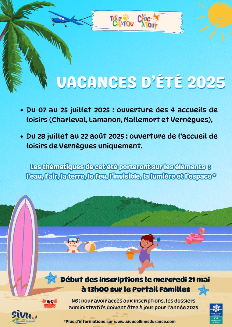 Affiche vacances d'été VF